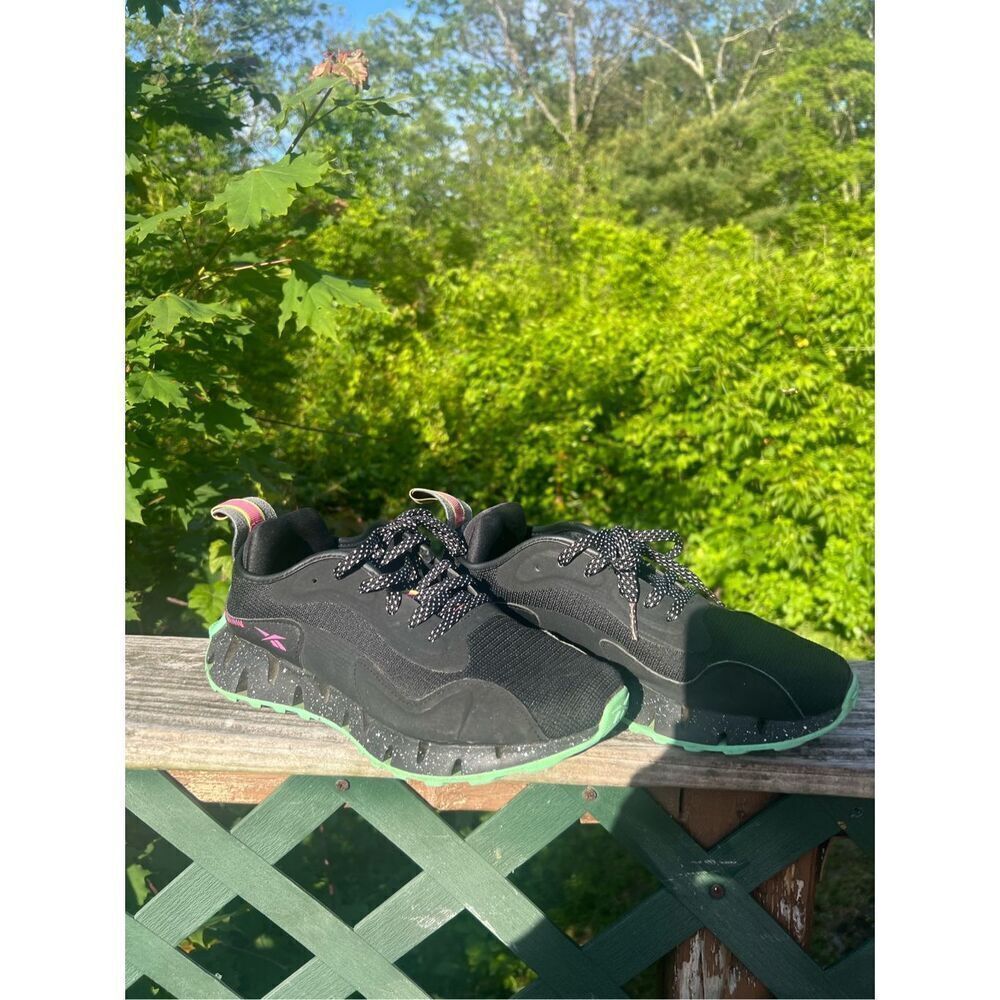 Reebok Women's ZIG DYNAMICA ADVENTURE [ Black ] Running Shoes - HR1885 Sz 10